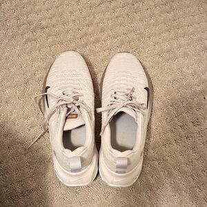 Nike Women's Light Pink and Black Sneakers